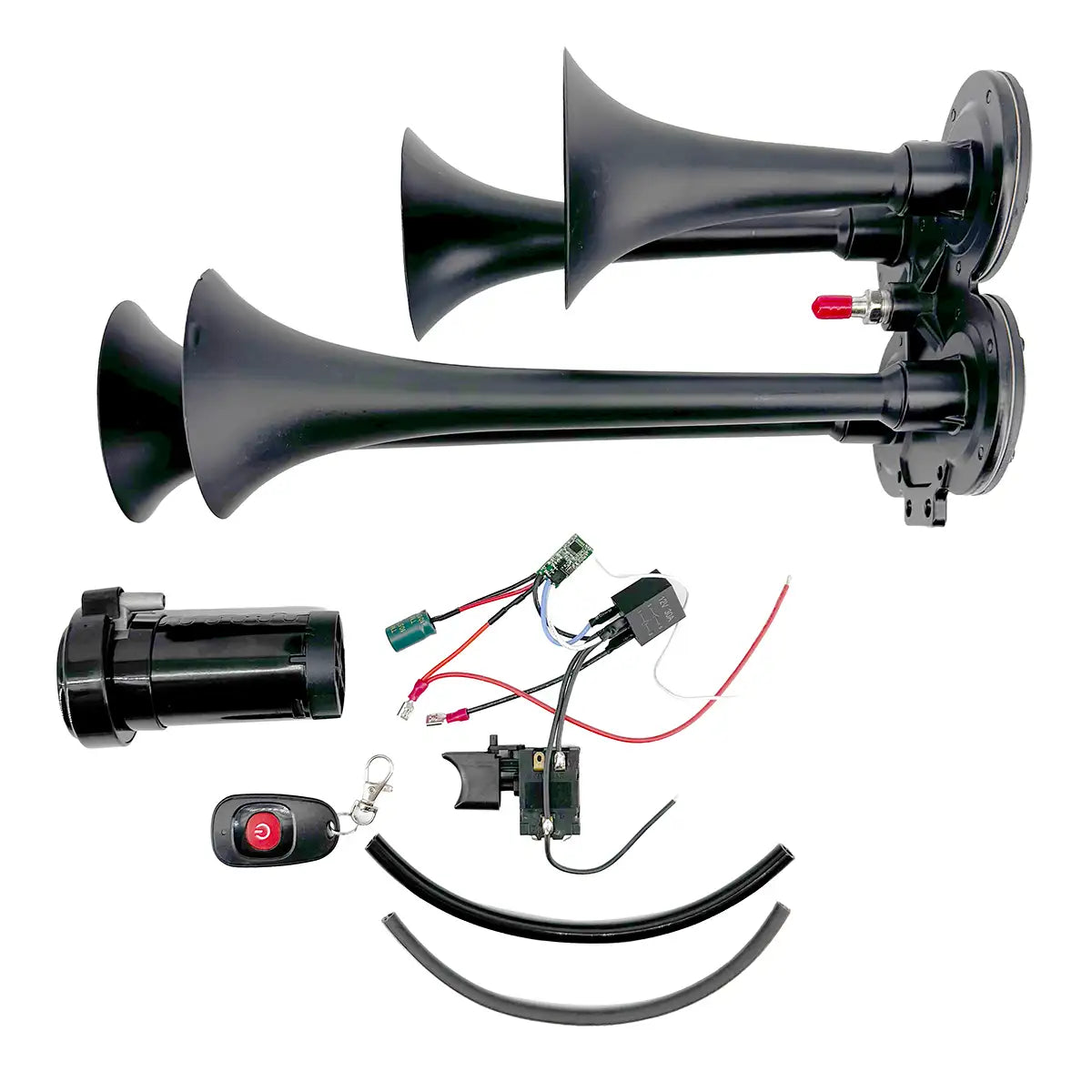 Prewired Full DIY Kit with Remote Control (Black)